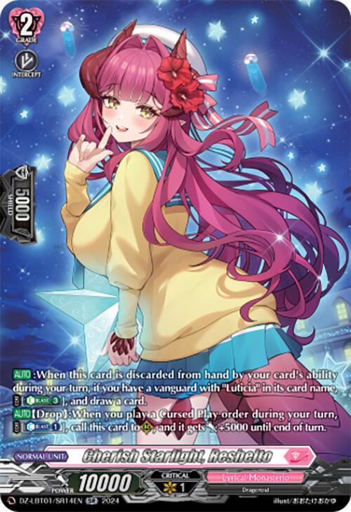 Cherish Starlight, Reshelto (DZ-LBT01/SR14EN) [Lyrical Monasterio Sparkling Stars!] | Total Play