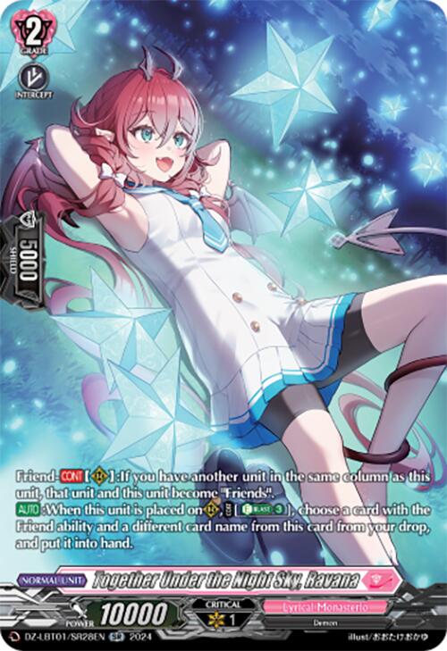 Together Under the Night Sky, Ravana (DZ-LBT01/SR28EN) [Lyrical Monasterio Sparkling Stars!] | Total Play