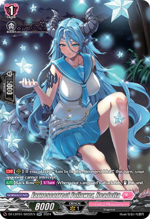 Earnescorrect Follower, Readetta (DZ-LBT01/SR32EN) [Lyrical Monasterio Sparkling Stars!] | Total Play