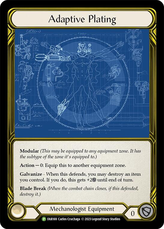 Adaptive Plating [FAB169] (Promo)  Cold Foil | Total Play