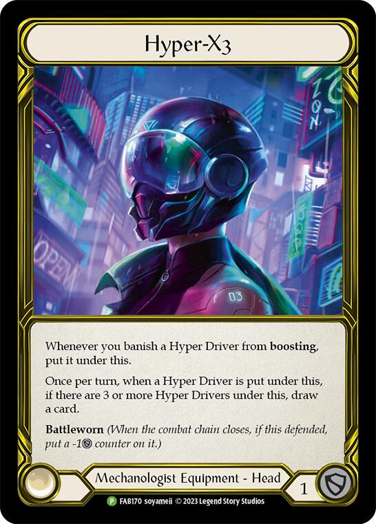 Hyper-X3 [FAB170] (Promo)  Cold Foil | Total Play