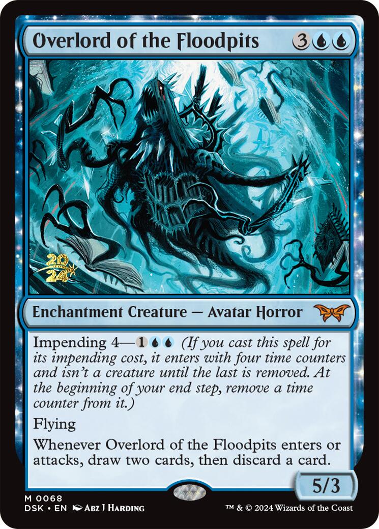 Overlord of the Floodpits [Duskmourn: House of Horror Prerelease Promos] | Total Play