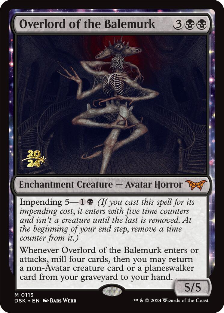 Overlord of the Balemurk [Duskmourn: House of Horror Prerelease Promos] | Total Play