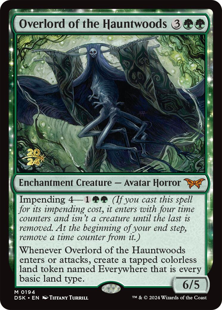 Overlord of the Hauntwoods [Duskmourn: House of Horror Prerelease Promos] | Total Play