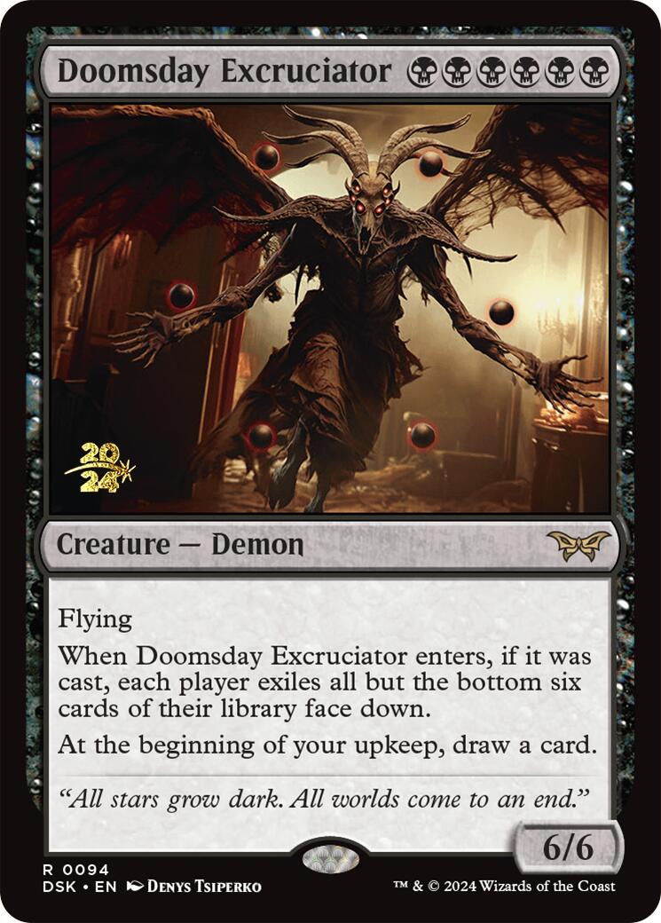 Doomsday Excruciator [Duskmourn: House of Horror Prerelease Promos] | Total Play