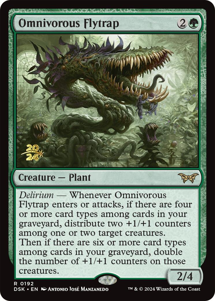 Omnivorous Flytrap [Duskmourn: House of Horror Prerelease Promos] | Total Play