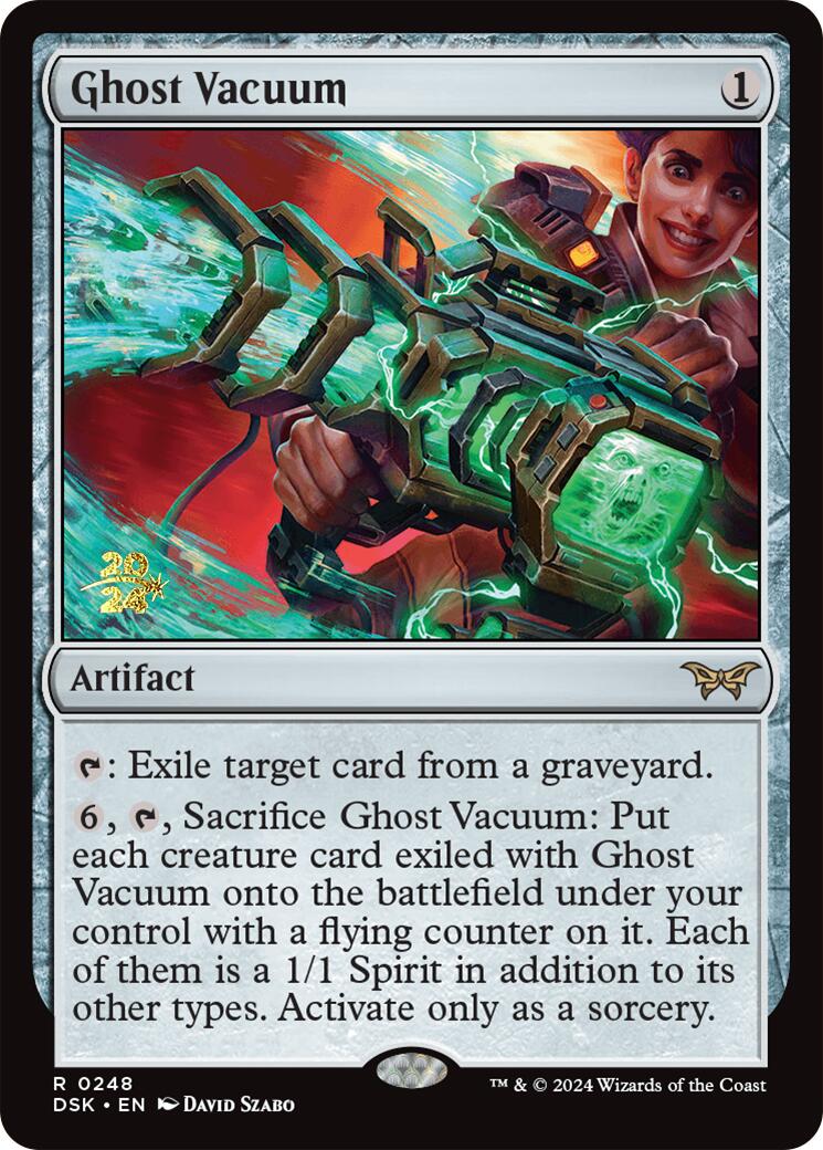 Ghost Vacuum [Duskmourn: House of Horror Prerelease Promos] | Total Play