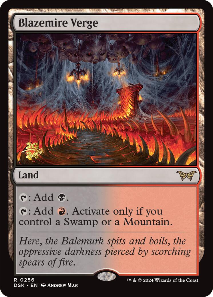 Blazemire Verge [Duskmourn: House of Horror Prerelease Promos] | Total Play