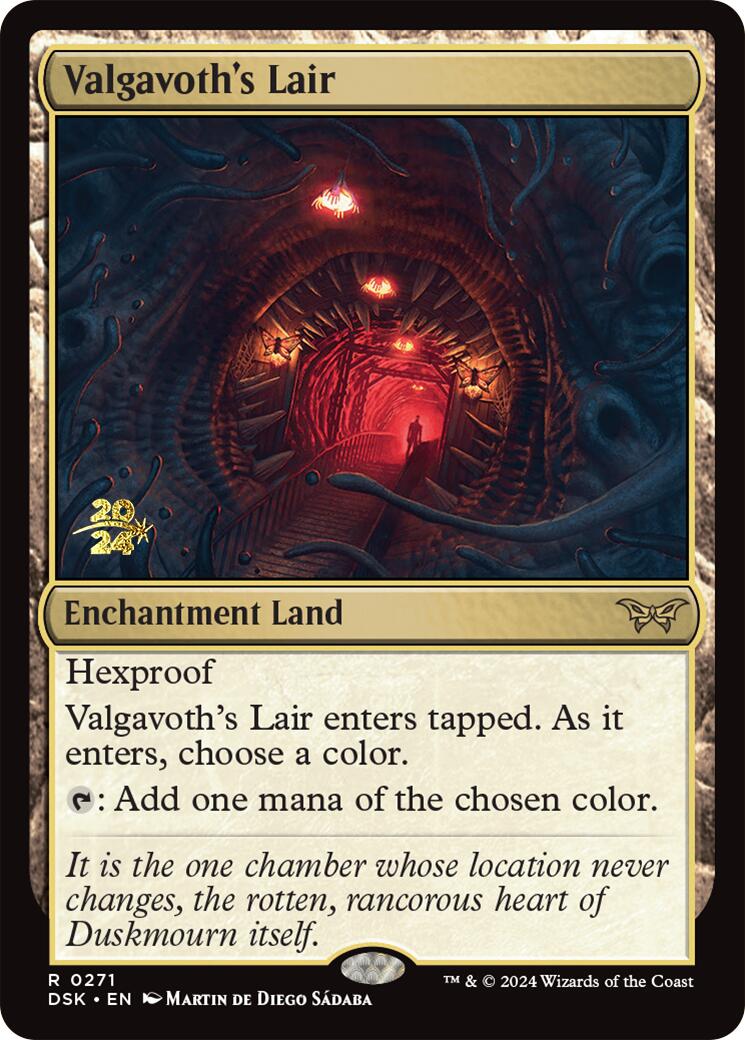 Valgavoth's Lair [Duskmourn: House of Horror Prerelease Promos] | Total Play