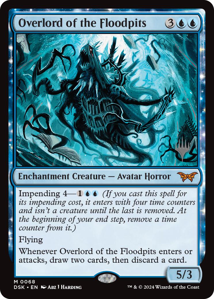 Overlord of the Floodpits [Duskmourn: House of Horror Promos] | Total Play