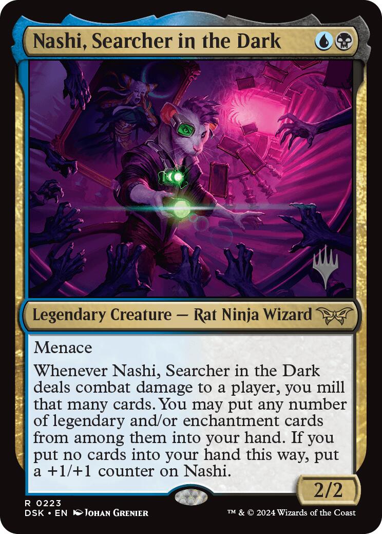 Nashi, Searcher in the Dark (Promo Pack) [Duskmourn: House of Horror Promos] | Total Play