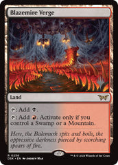 Blazemire Verge [Duskmourn: House of Horror Promos] | Total Play