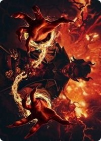 Tibalt's Trickery Art Card [Kaldheim Art Series] | Total Play