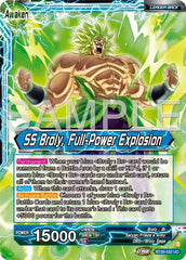 Broly // SS Broly, Full-Power Explosion (BT26-032) [Ultimate Advent] | Total Play