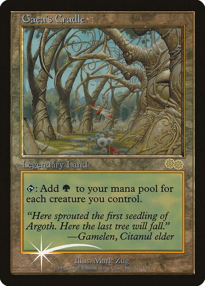 Gaea's Cradle [Judge Gift Cards 1998] | Total Play