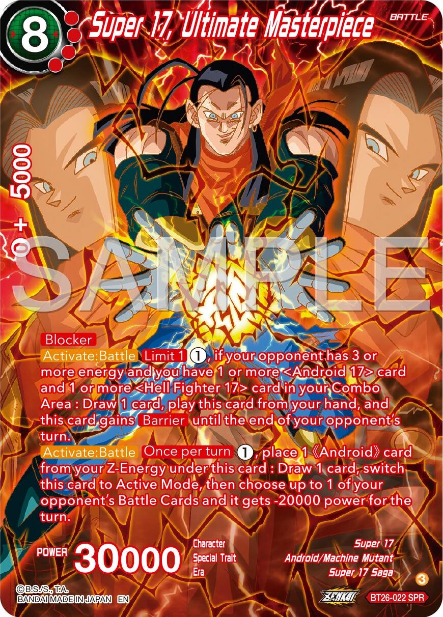 Super 17, Ultimate Masterpiece (SPR) (BT26-022) [Ultimate Advent] | Total Play