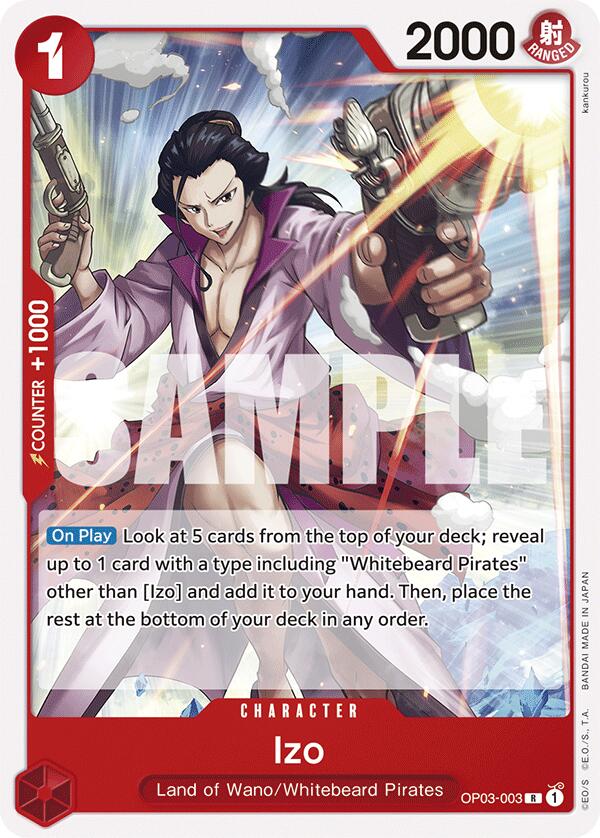 Izo [Starter Deck: RED Edward.Newgate] | Total Play