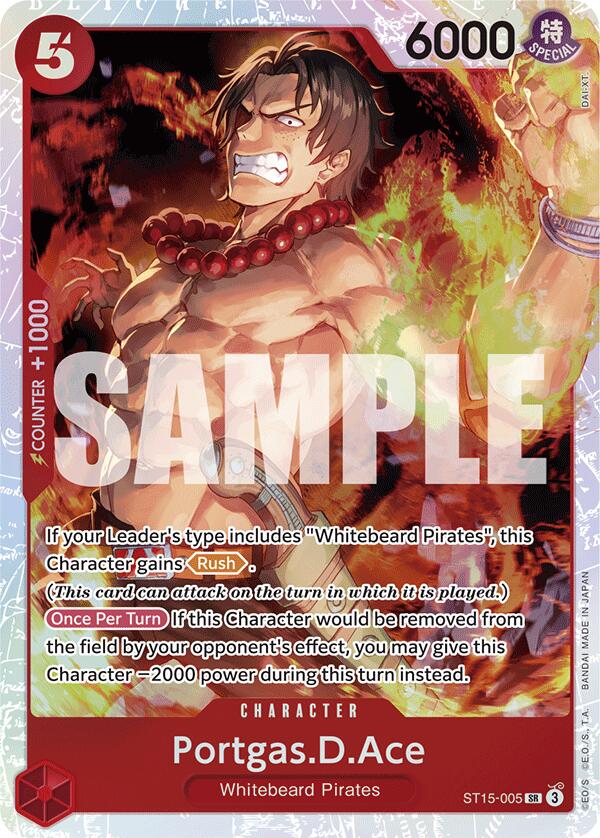 Portgas.D.Ace [Starter Deck: RED Edward.Newgate] | Total Play