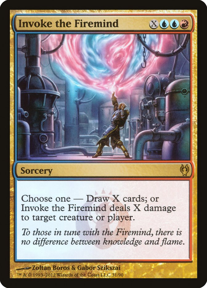 Invoke the Firemind [Duel Decks: Izzet vs. Golgari] | Total Play