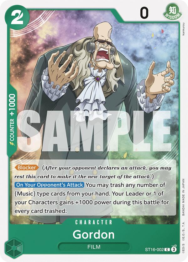 Gordon [Starter Deck: GREEN Uta] | Total Play