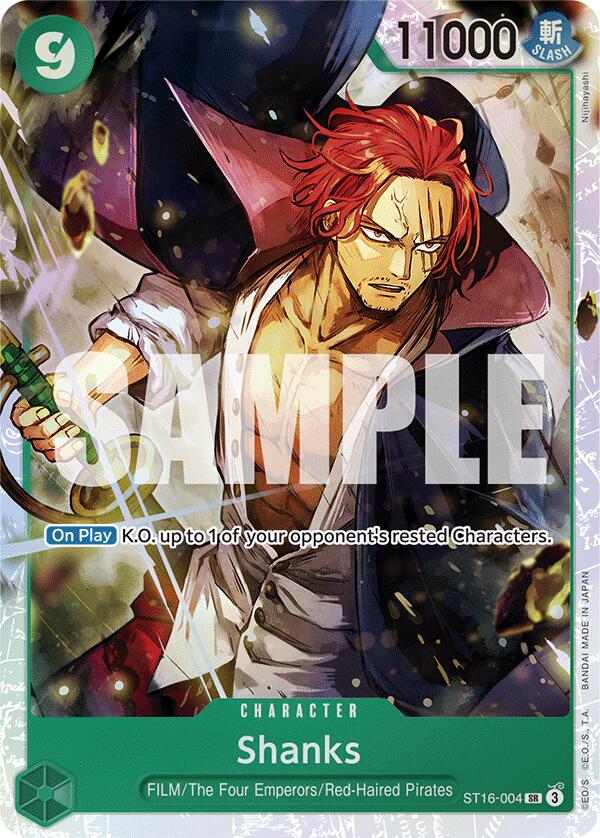 Shanks [Starter Deck: GREEN Uta] | Total Play