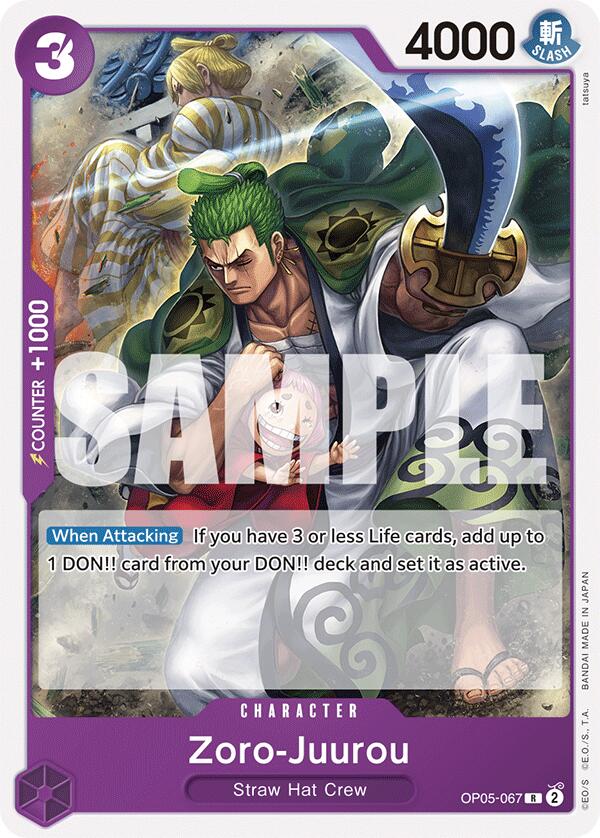 Zoro-Juurou [Starter Deck: PURPLE Monkey.D.Luffy] | Total Play