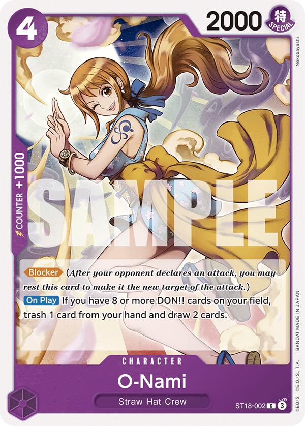 O-Nami [Starter Deck: PURPLE Monkey.D.Luffy] | Total Play