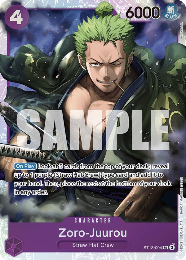 Zoro-Juurou [Starter Deck: PURPLE Monkey.D.Luffy] | Total Play