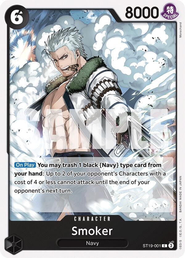 Smoker [Starter Deck: BLACK Smoker] | Total Play