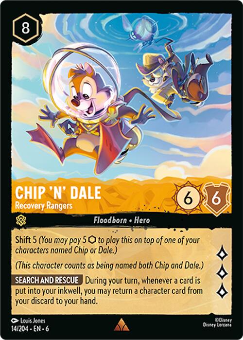 Chip 'n' Dale - Recovery Rangers (14/204) [Azurite Sea] | Total Play