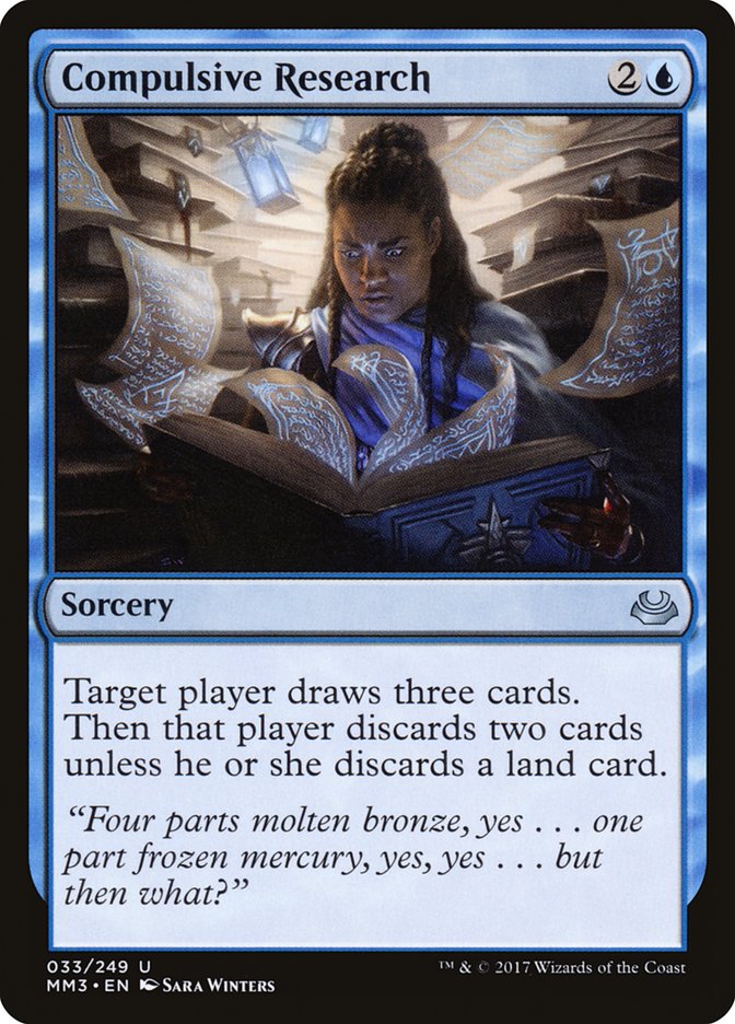 Compulsive Research [Modern Masters 2017] | Total Play