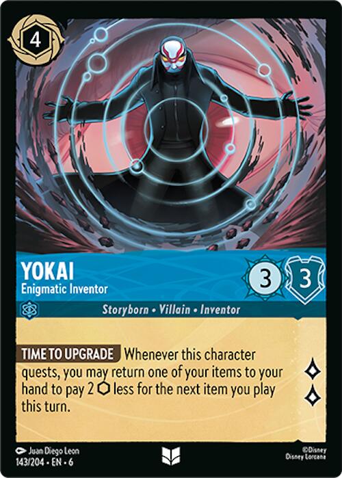 Yokai - Enigmatic Inventor (143/204) [Azurite Sea] | Total Play