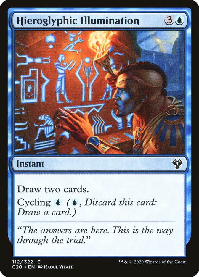 Hieroglyphic Illumination [Commander 2020] | Total Play