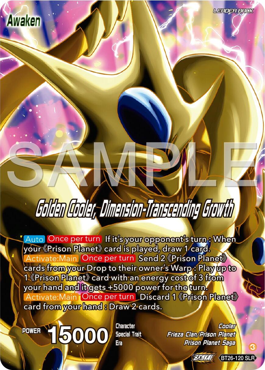 Cool // Golden Cooler, Dimension-Transcending Growth (Alternate Art) (BT26-120) [Ultimate Advent] | Total Play