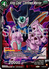 King Cold, Confined Warrior (Zenkai Series Tournament Pack Vol.9) (P-640) [Promotion Cards] | Total Play