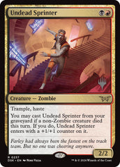 Undead Sprinter [Duskmourn: House of Horror Promos] | Total Play