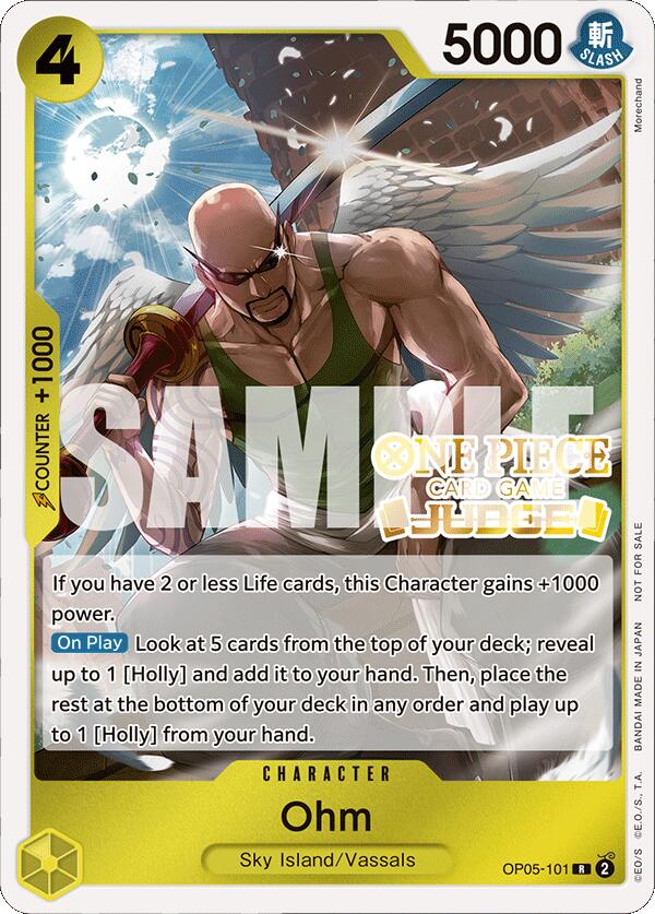 Ohm (Judge Pack Vol. 4) [One Piece Promotion Cards] | Total Play