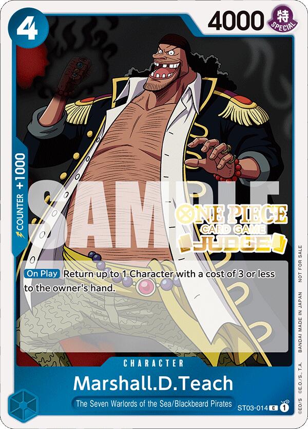 Marshall.D.Teach (Judge Pack Vol. 4) [One Piece Promotion Cards] | Total Play