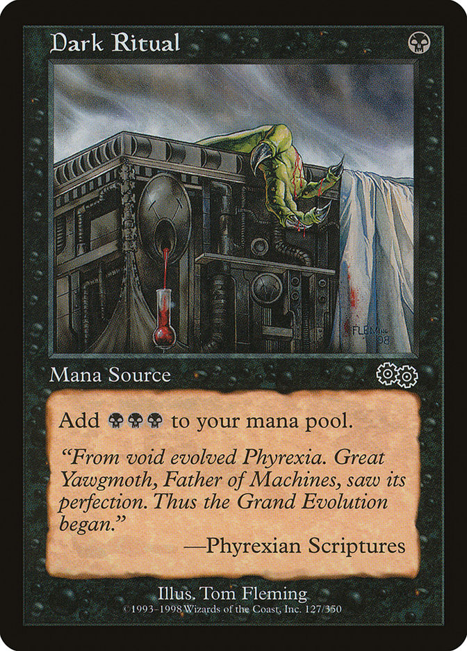 Dark Ritual [Urza's Saga] | Total Play