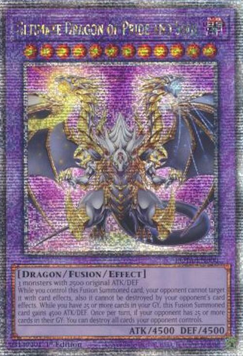 Ultimate Dragon of Pride and Soul [ROTA-EN000] Quarter Century Secret Rare | Total Play