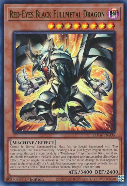 Red-Eyes Black Fullmetal Dragon [ROTA-EN005] Ultra Rare | Total Play