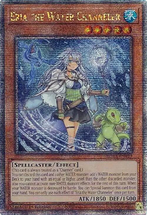 Eria the Water Channeler (Quarter Century Secret Rare) [ROTA-EN023] Quarter Century Secret Rare | Total Play