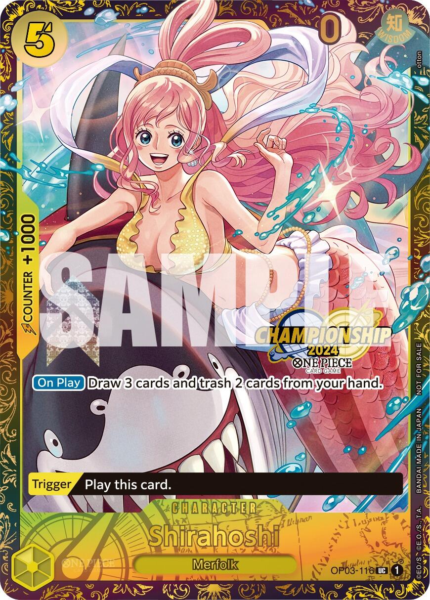 Shirahoshi (October Championship 2024 Online Regional) [One Piece Promotion Cards] | Total Play