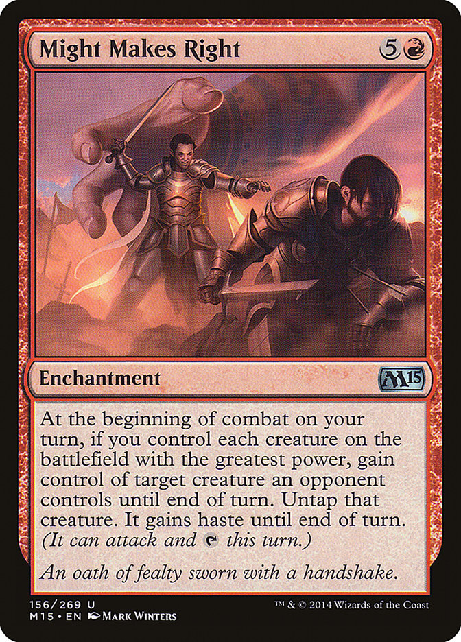 Might Makes Right [Magic 2015] | Total Play