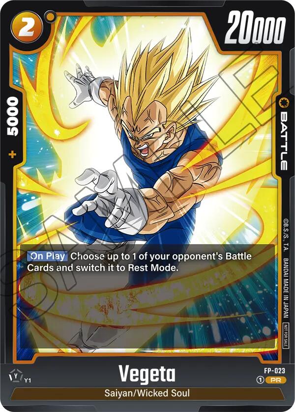 Vegeta (FP-023) [Fusion World Promotion Cards] | Total Play