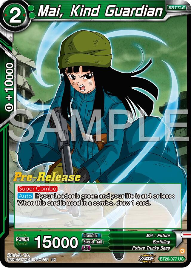 Mai, Kind Guardian (BT26-077) [Ultimate Advent Prerelease Promos] | Total Play