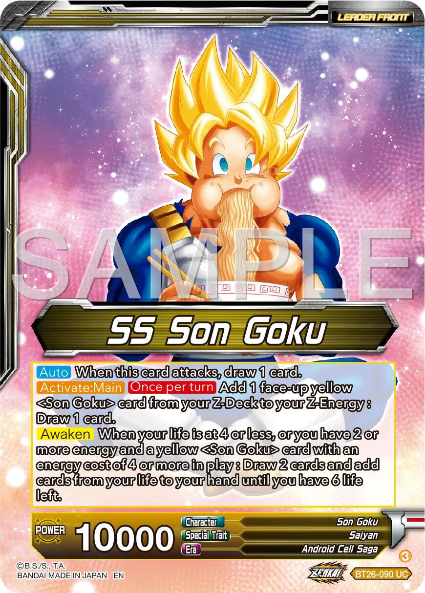 SS Son Goku // SS Son Goku & SS Son Gohan, Battling Father & Son (BT26-090) [Ultimate Advent Prerelease Promos] | Total Play