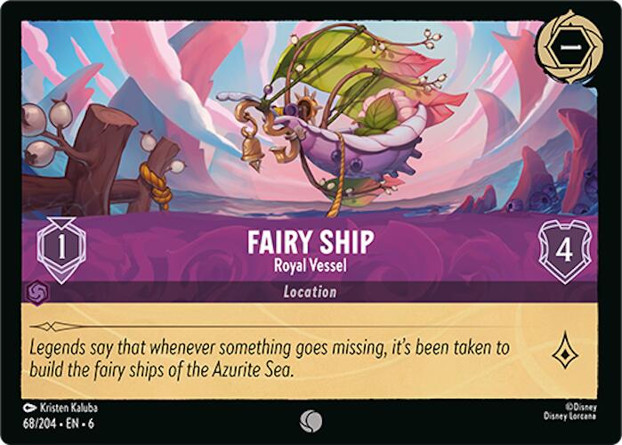 Fairy Ship - Royal Vessel (68/204) [Azurite Sea] | Total Play