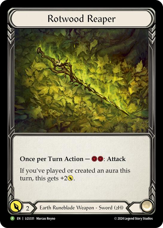 Rotwood Reaper [LGS331] (Promo)  Rainbow Foil | Total Play