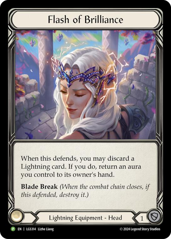 Flash of Brilliance - LGS314 [LGS314] (Promo)  Rainbow Foil | Total Play